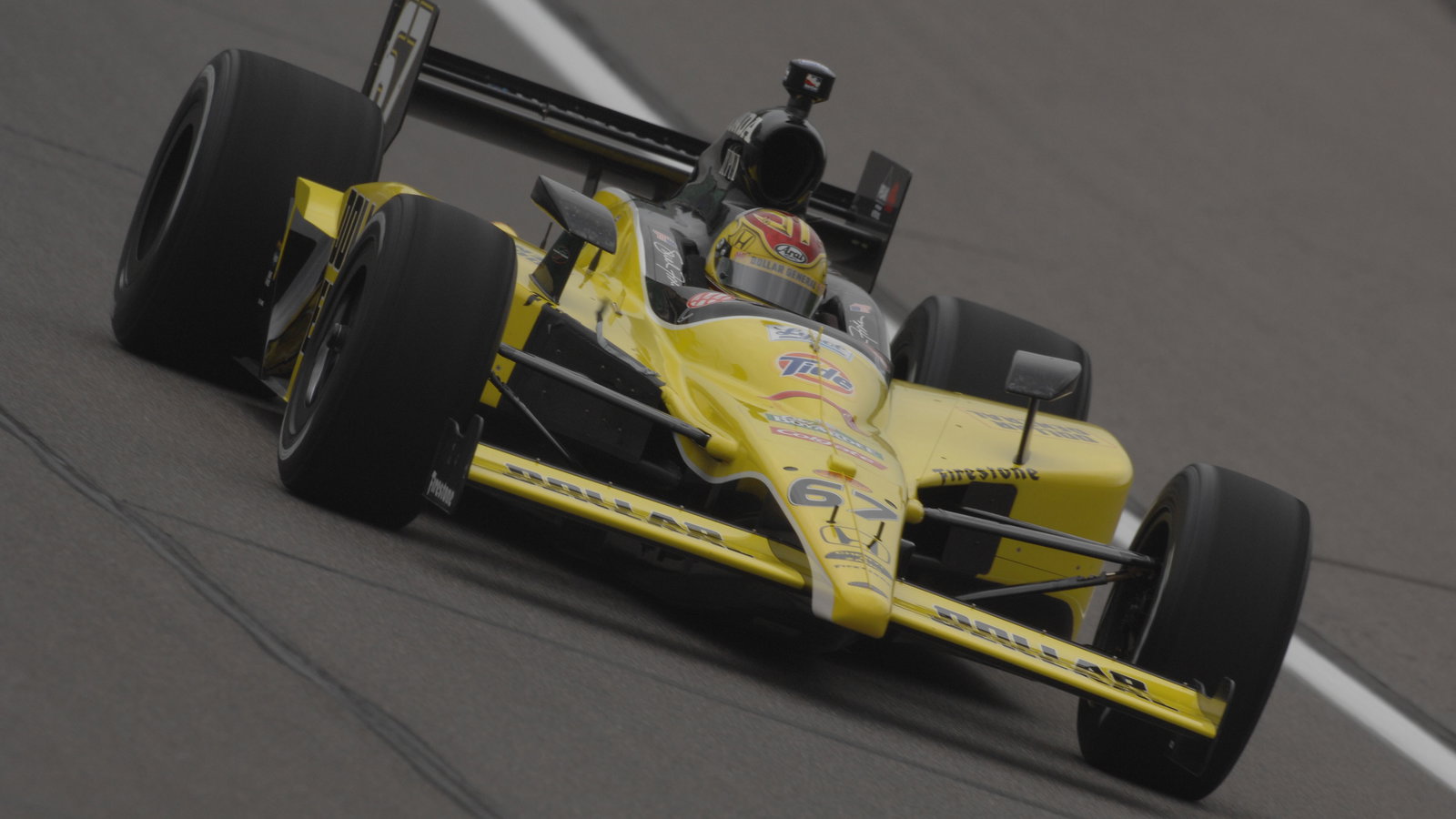 Indy Racing League. 25-26 April 2009. Kansas Speedway, Kansas, Missouri USA Sarah Fisher.