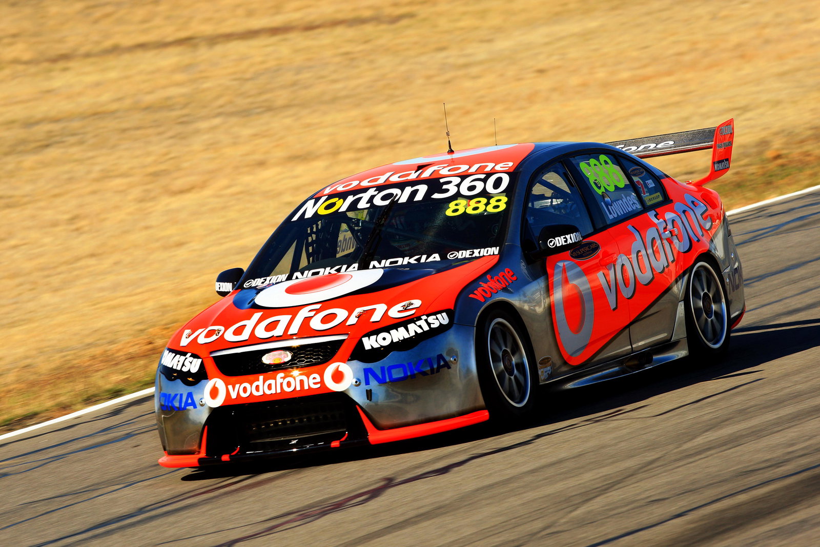 Craig Lowndes, (Aus), Team Vodafone 888 FordRaces 5 & 6 V8 SupercarsWinton Motor RacewayWint