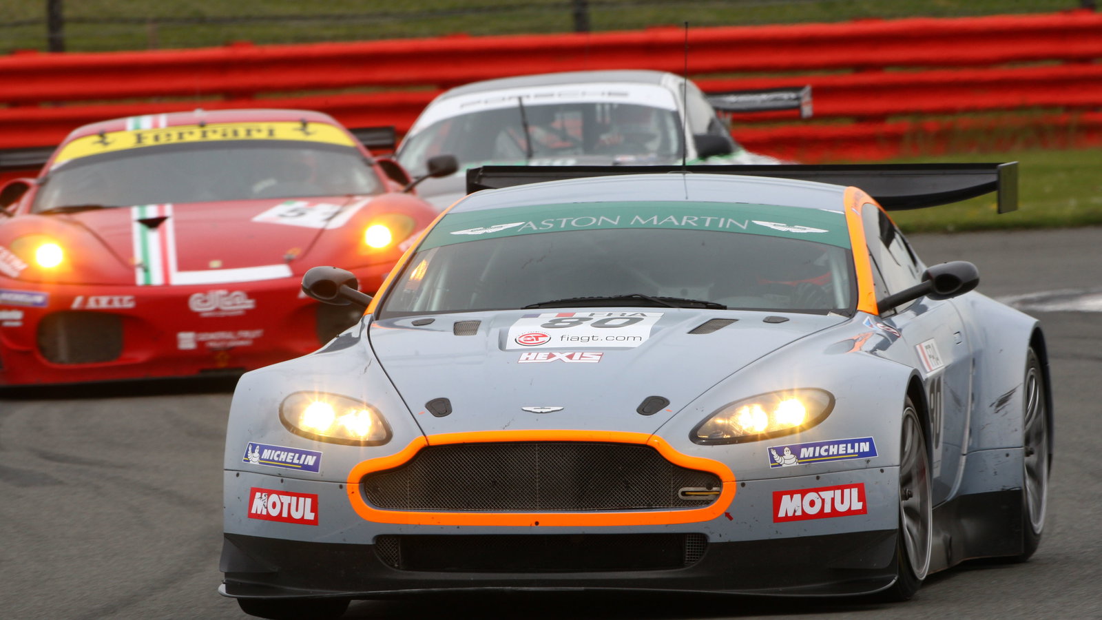 Frederic Makowiecki (FRA)/Stefan Mucke (GER) - Hexis Racing AMR Aston Martin V8 Vantage