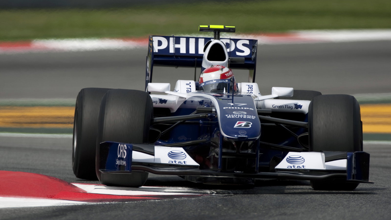 Kazuki Nakajima (JPN) Williams FW31, Spanish F1 Grand Prix, Catalunya, 8th-10th, May, 2009