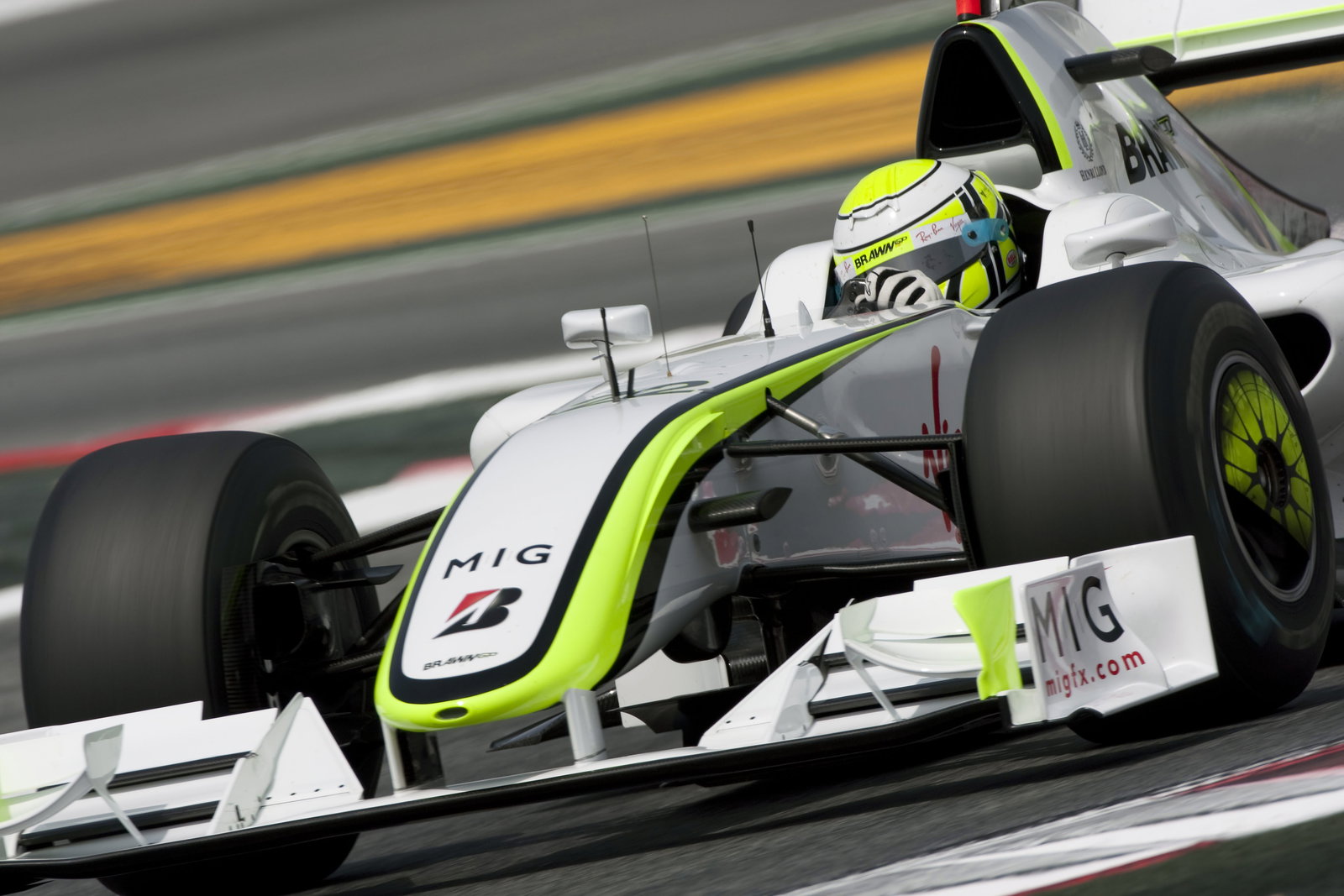Jenson Button (GBR) Brawn BGP001, Spanish F1 Grand Prix, Catalunya, 8th-10th, May, 2009