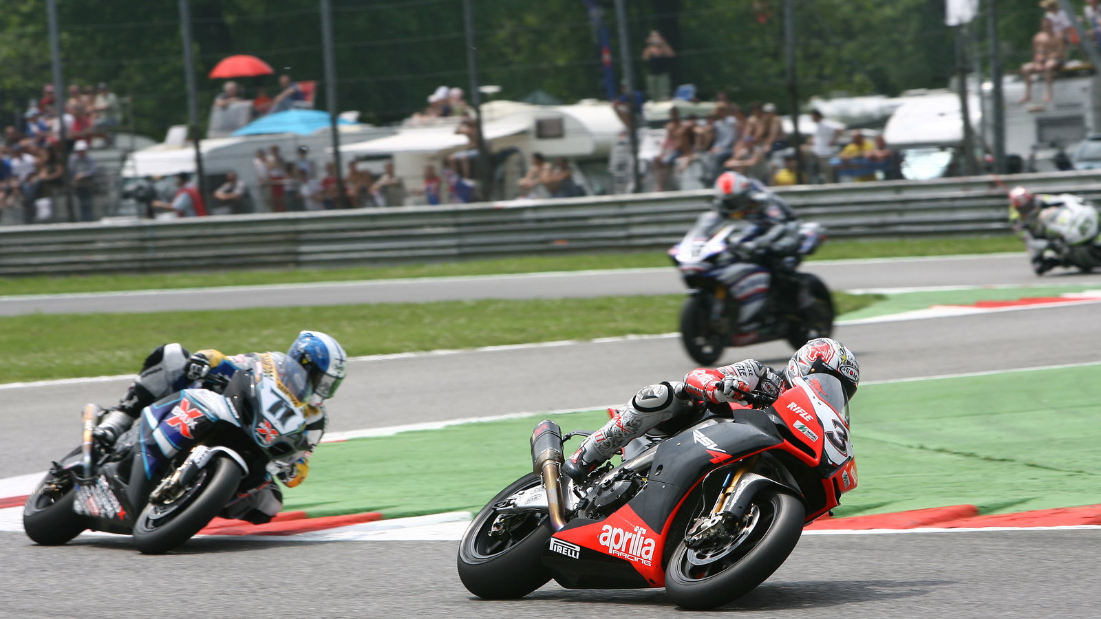 Biaggi, Monza WSBK Race 1 2009