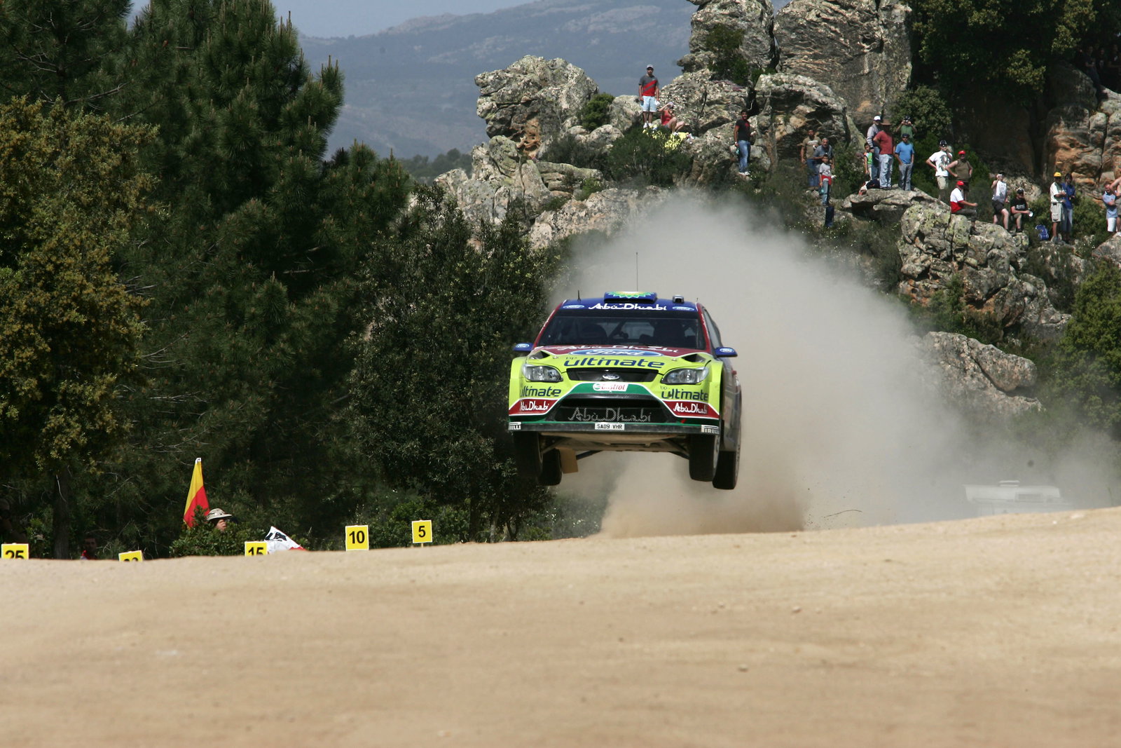 Mikko Hirvonen (fin) Jarmo Lehetinen (fin) Ford Focus RS Wrc BP Ford Abudhabi WRT