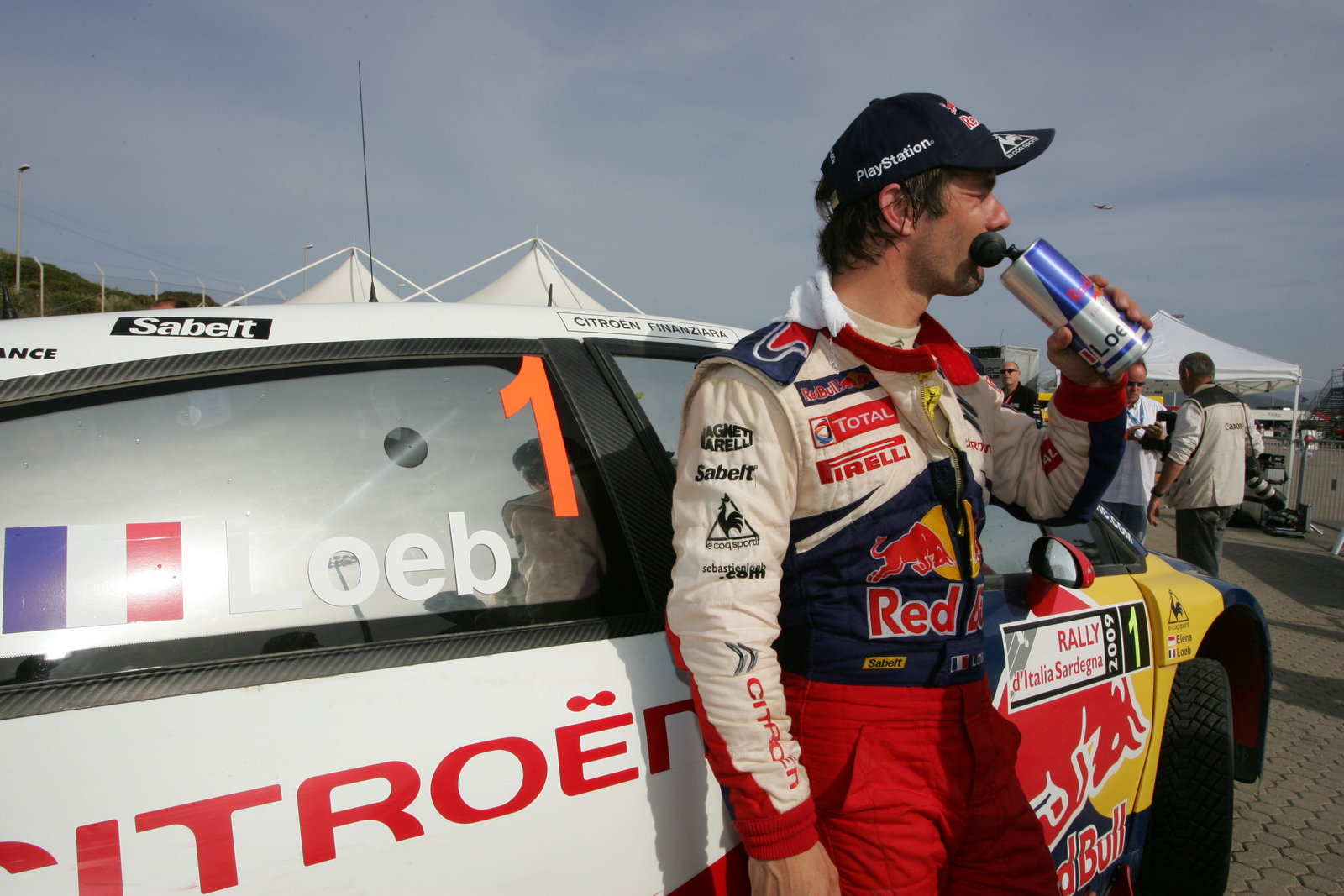 Sebastien Loeb (fra) Daniel Citroen C4 Wrc - Citroen Total WRT