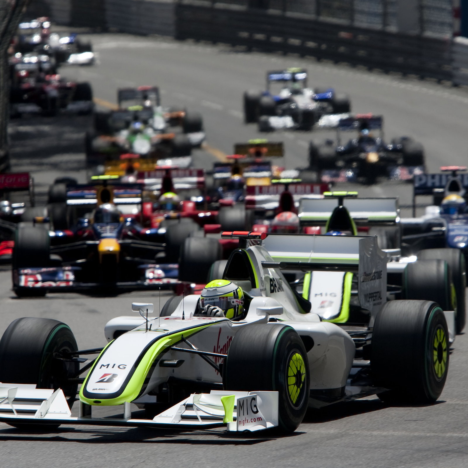 Start, Monaco F1 Grand Prix, 21st-24th, May 2009
