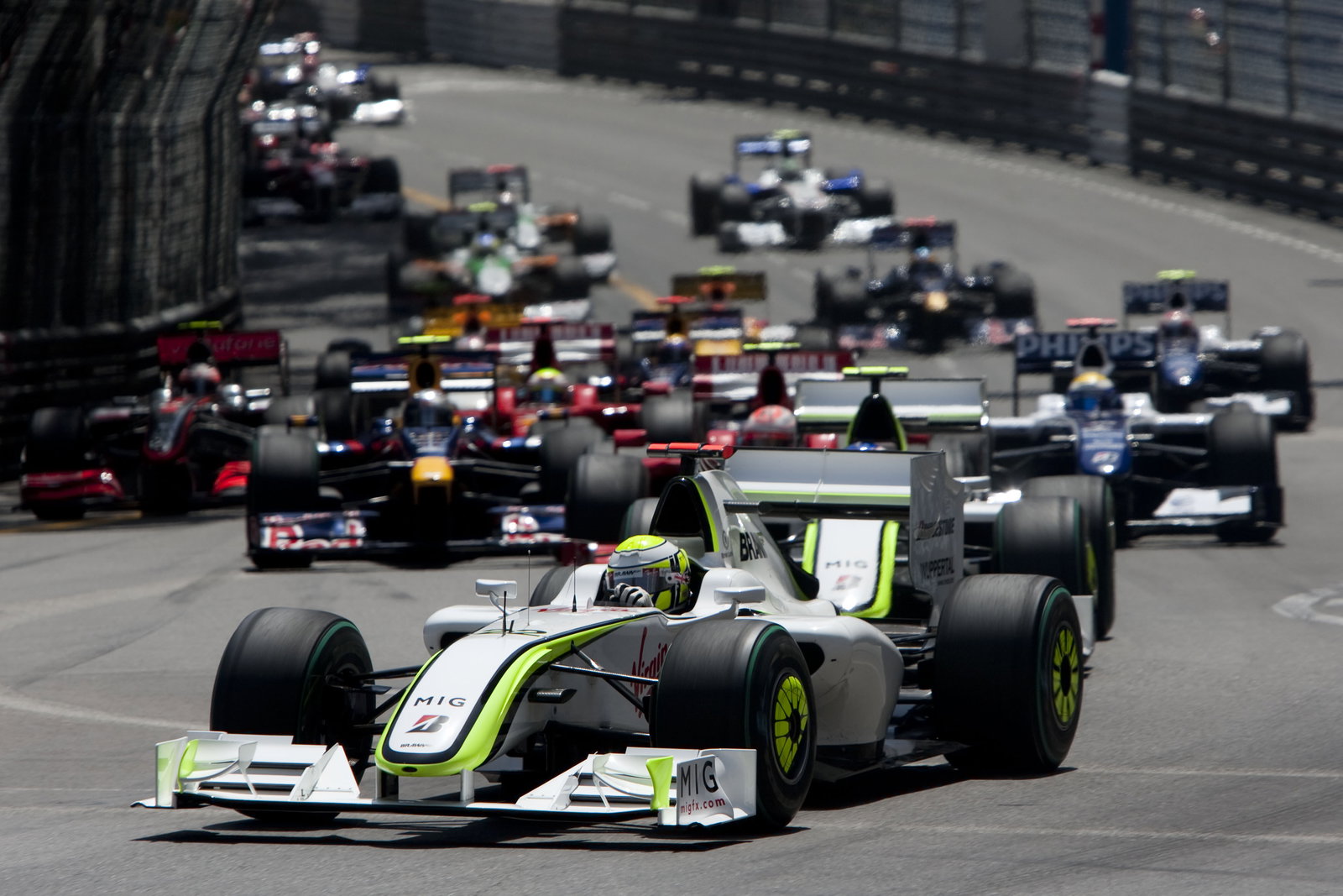 Start, Monaco F1 Grand Prix, 21st-24th, May 2009