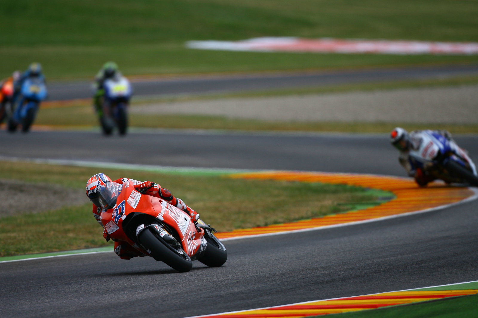 Stoner, Lorenzo, Rossi, Italian MotoGP 2009
