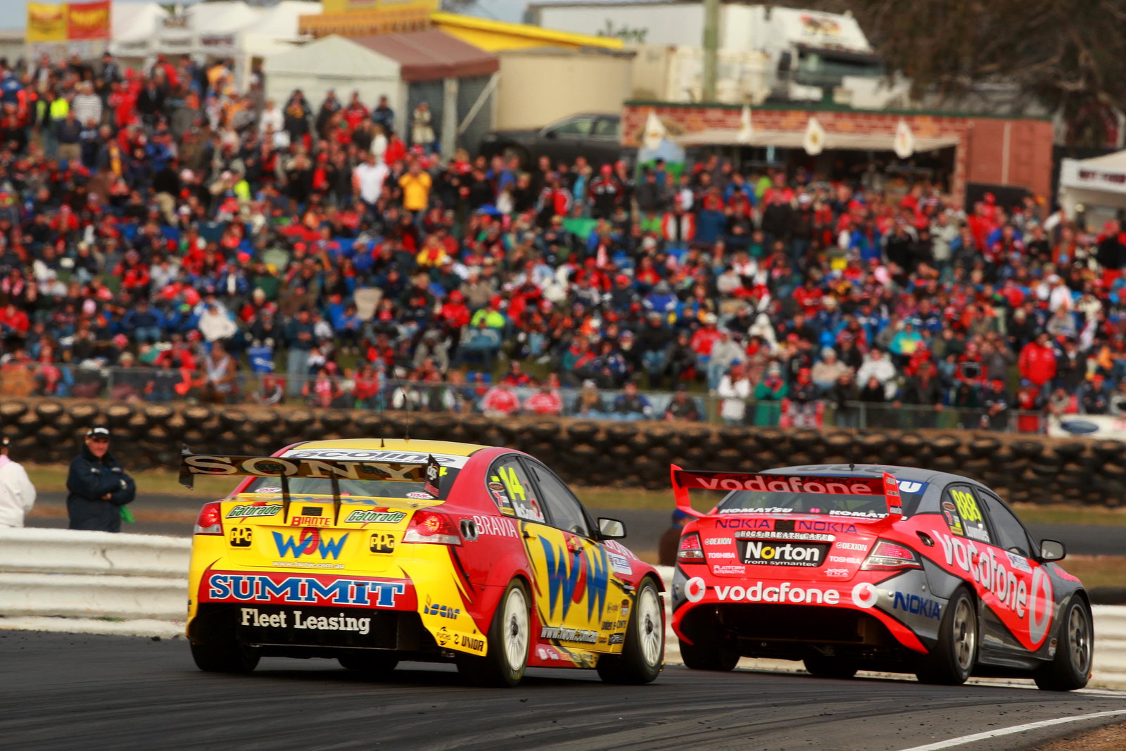 Craig Lowndes, (Aus), Team Vodafone 888 Ford
Races 7 & 8 V8 Supercars
Falken Tasmanian challenge