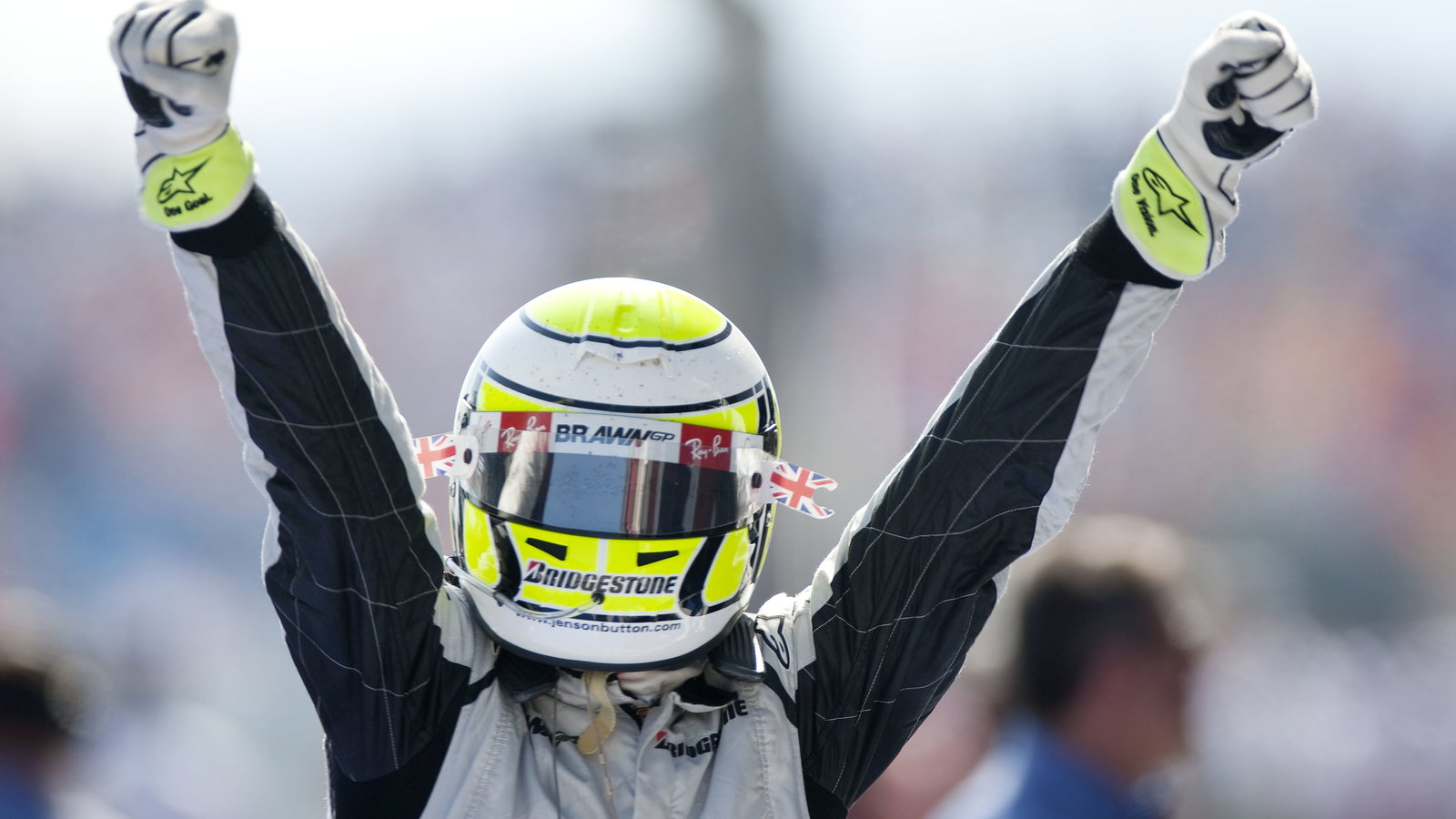 Jenson Button (GBR) Brawn BGP001 Wins, Turkish F1, Istanbul Park, 5th-7th June, 2009