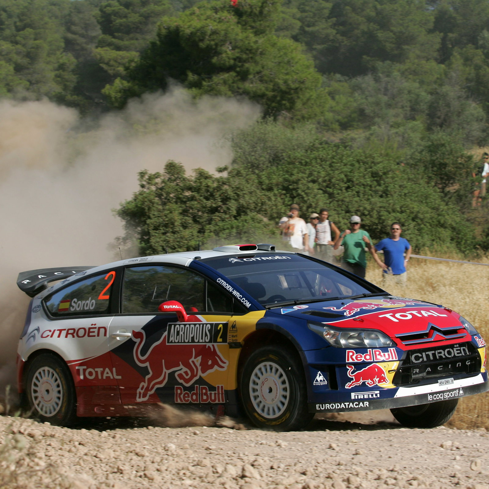 Dani Sordo (ESP) Marc Marti (ESP), Citroen C4 Citroën Total World Rally Team