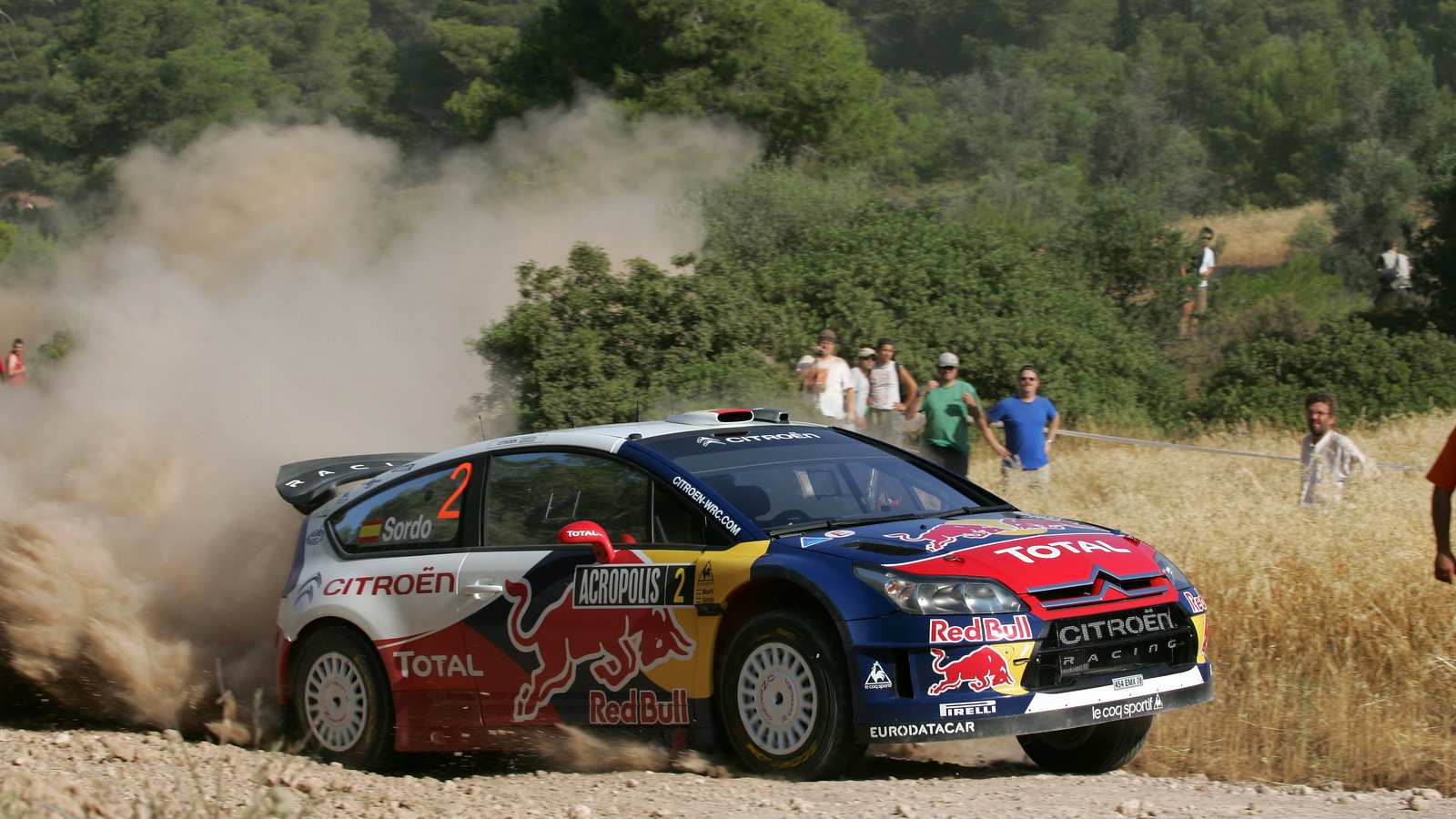 Dani Sordo (ESP) Marc Marti (ESP), Citroen C4 Citroën Total World Rally Team