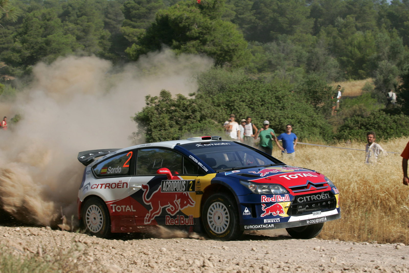 Dani Sordo (ESP) Marc Marti (ESP), Citroen C4 Citroën Total World Rally Team