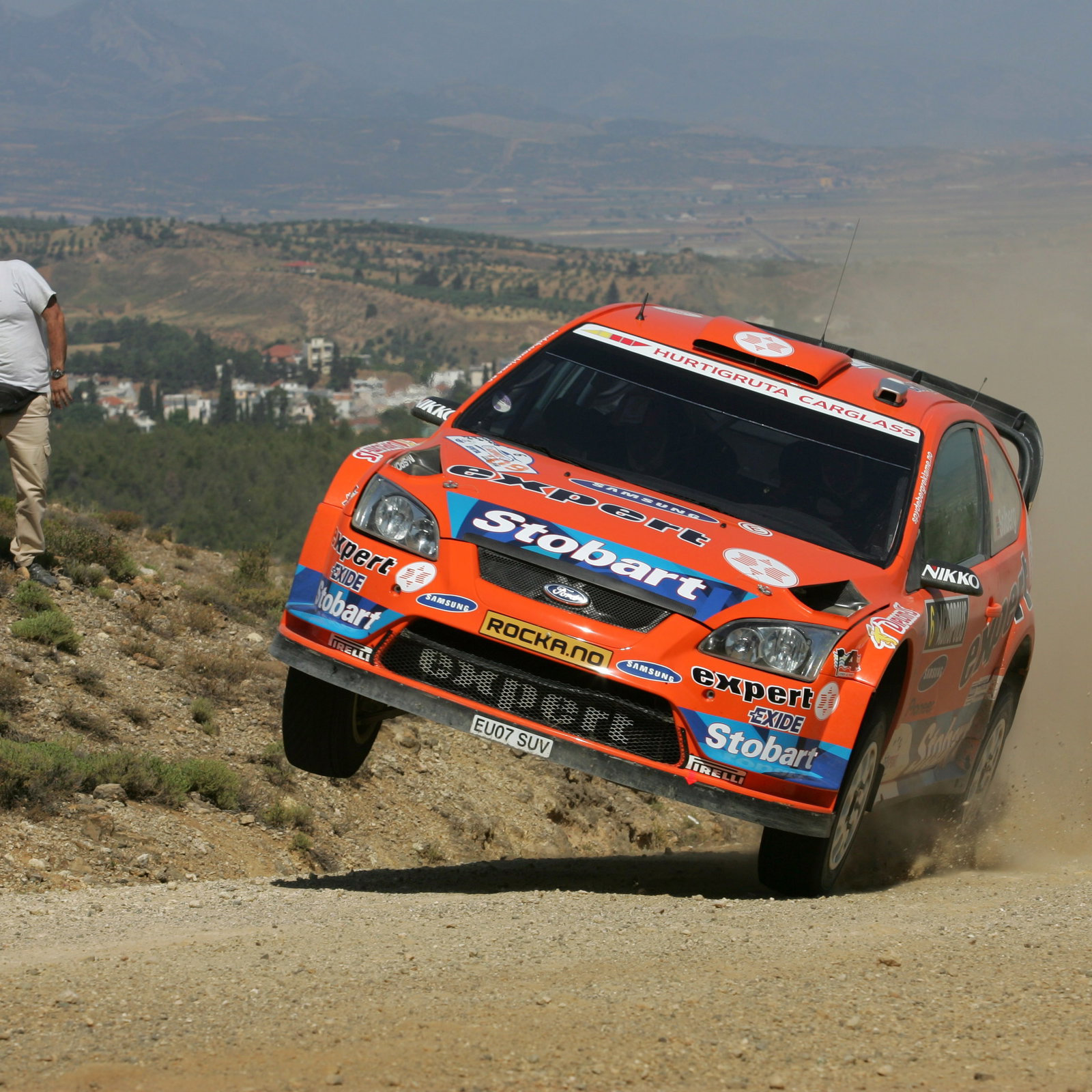 Henning Solberg (NOR) Cato Menkerud (NOR), Ford Focus RS WRC 08, Stobart VK M-Sport Ford Rally Team