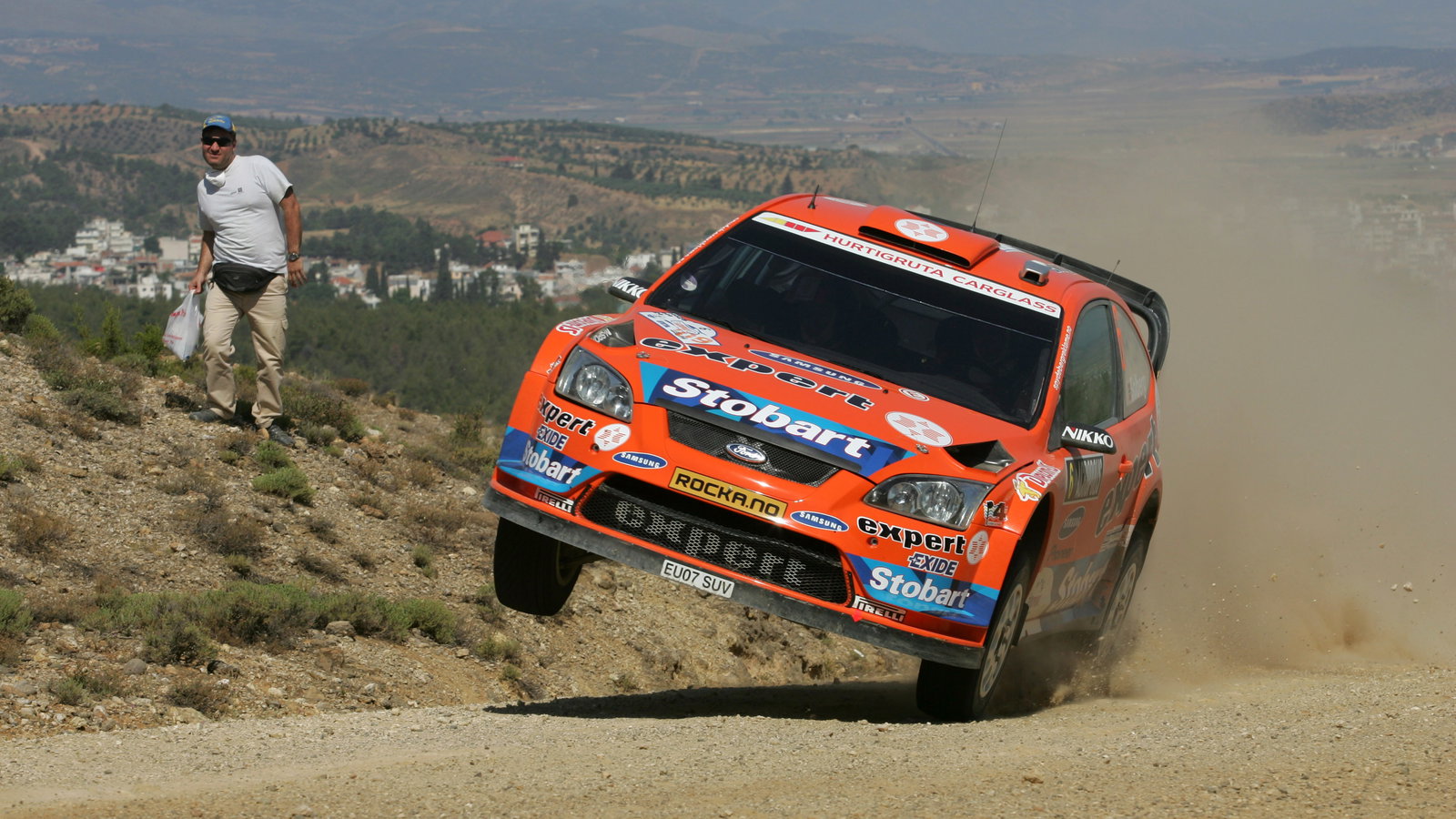 Henning Solberg (NOR) Cato Menkerud (NOR), Ford Focus RS WRC 08, Stobart VK M-Sport Ford Rally Team