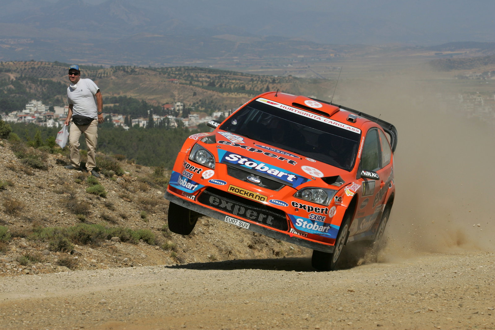 Henning Solberg (NOR) Cato Menkerud (NOR), Ford Focus RS WRC 08, Stobart VK M-Sport Ford Rally Team