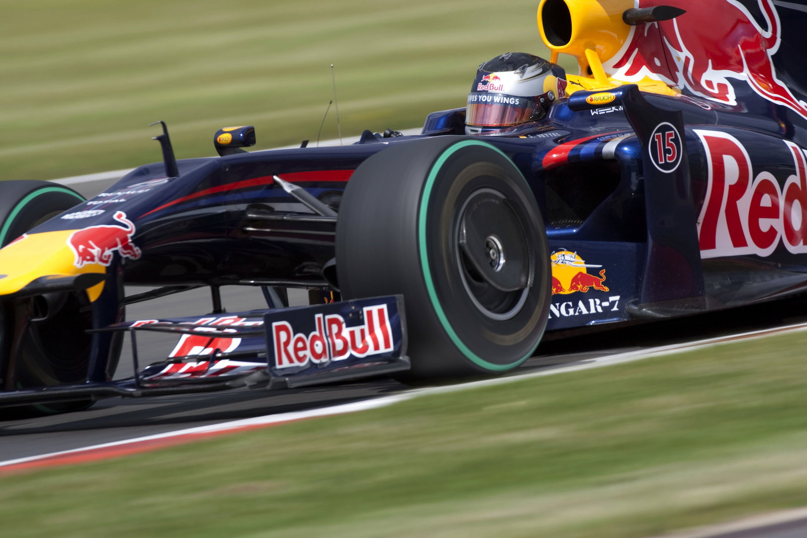 Sebastian Vettel (GER) Red Bull RB5, British F1, Silverstone, 19th-21st, June, 2009