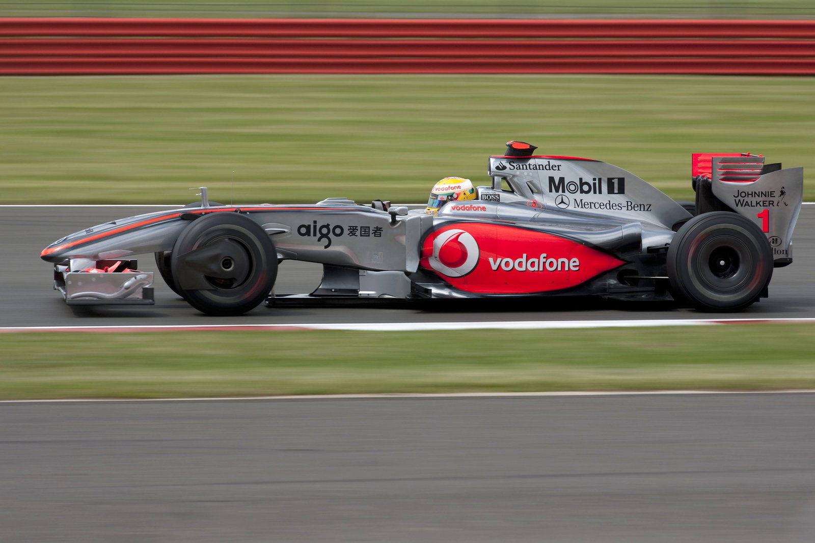Lewis Hamilton (GBR) McLaren MP4-24, British F1, Silverstone, 19th-21st, June, 2009