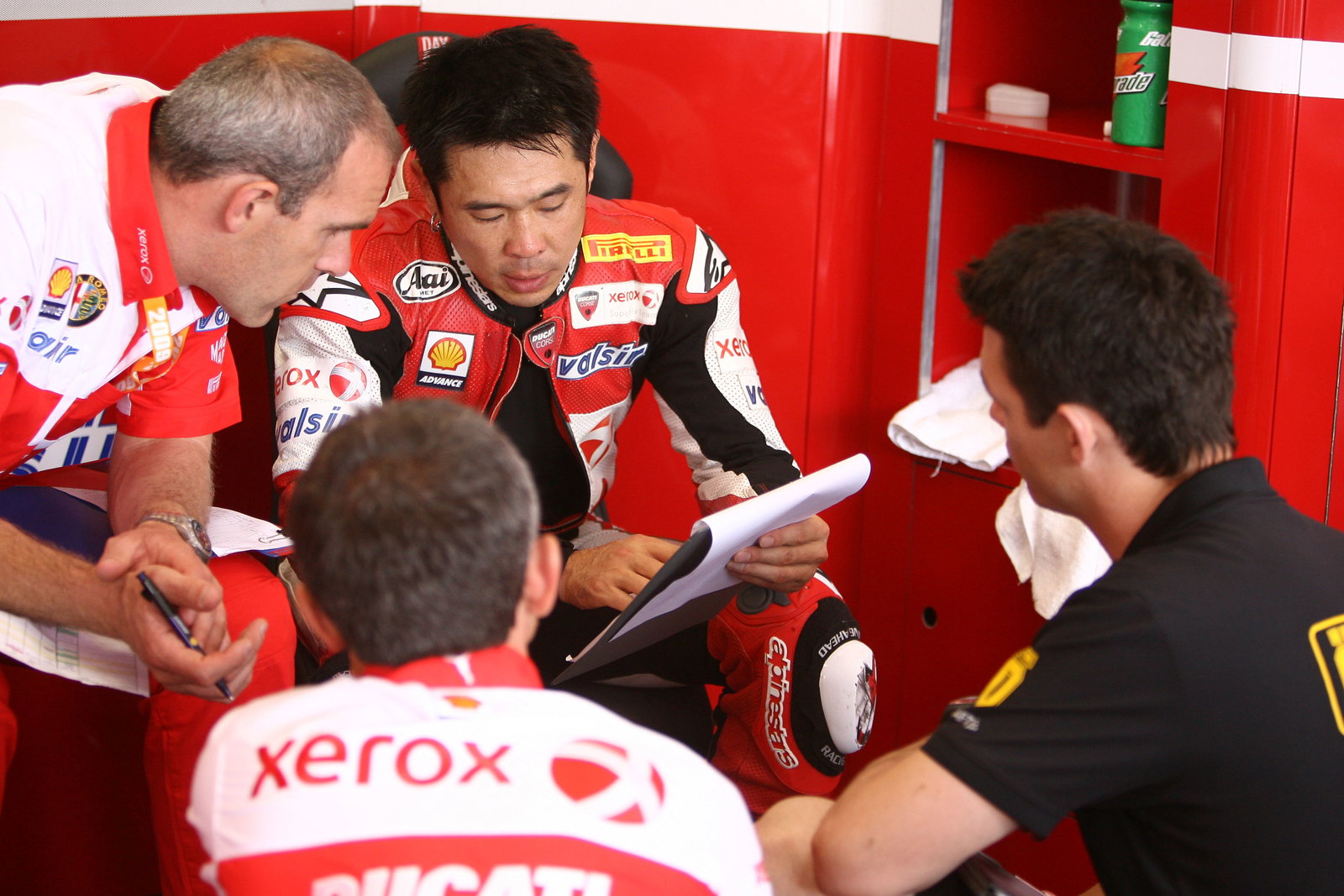 Haga, British WSBK 2009