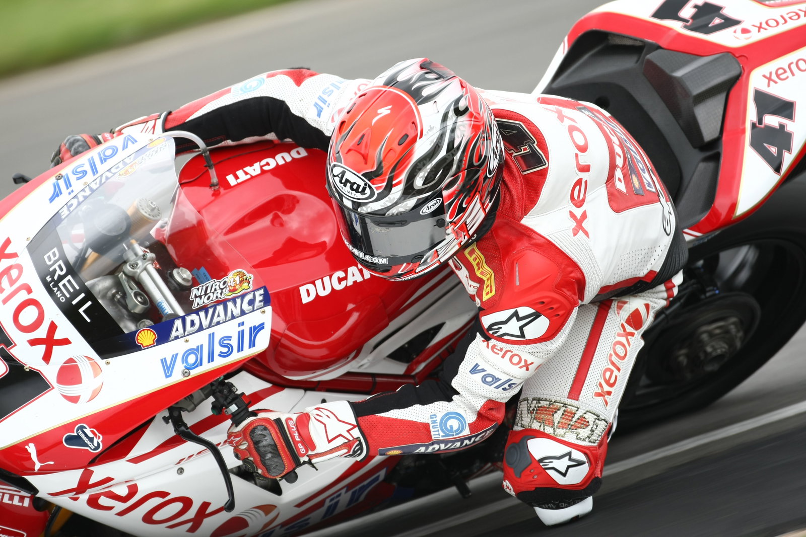 Haga, British WSBK 2009