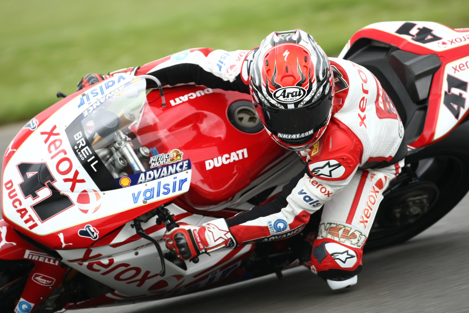 Haga, British WSBK 2009