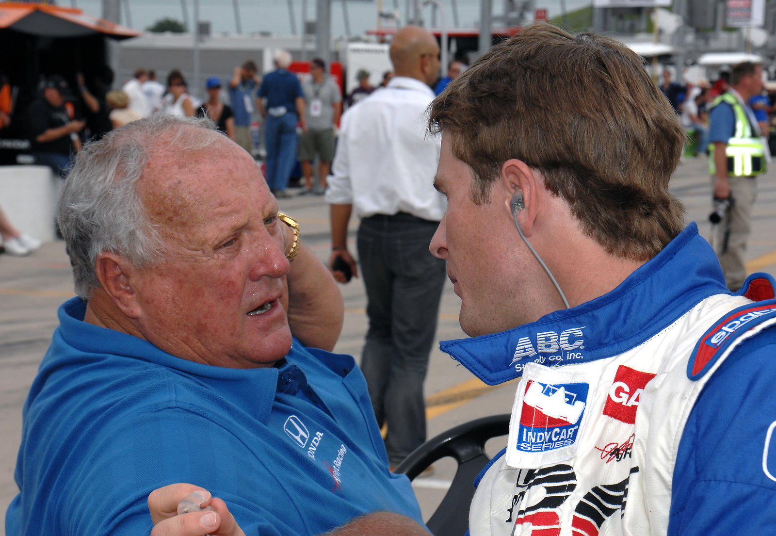 Indy Racing League. 20-21 June 2009. Iowa Corn 250. Iowa Speedway. Newton, Iowa USA. A.J. Foyt and