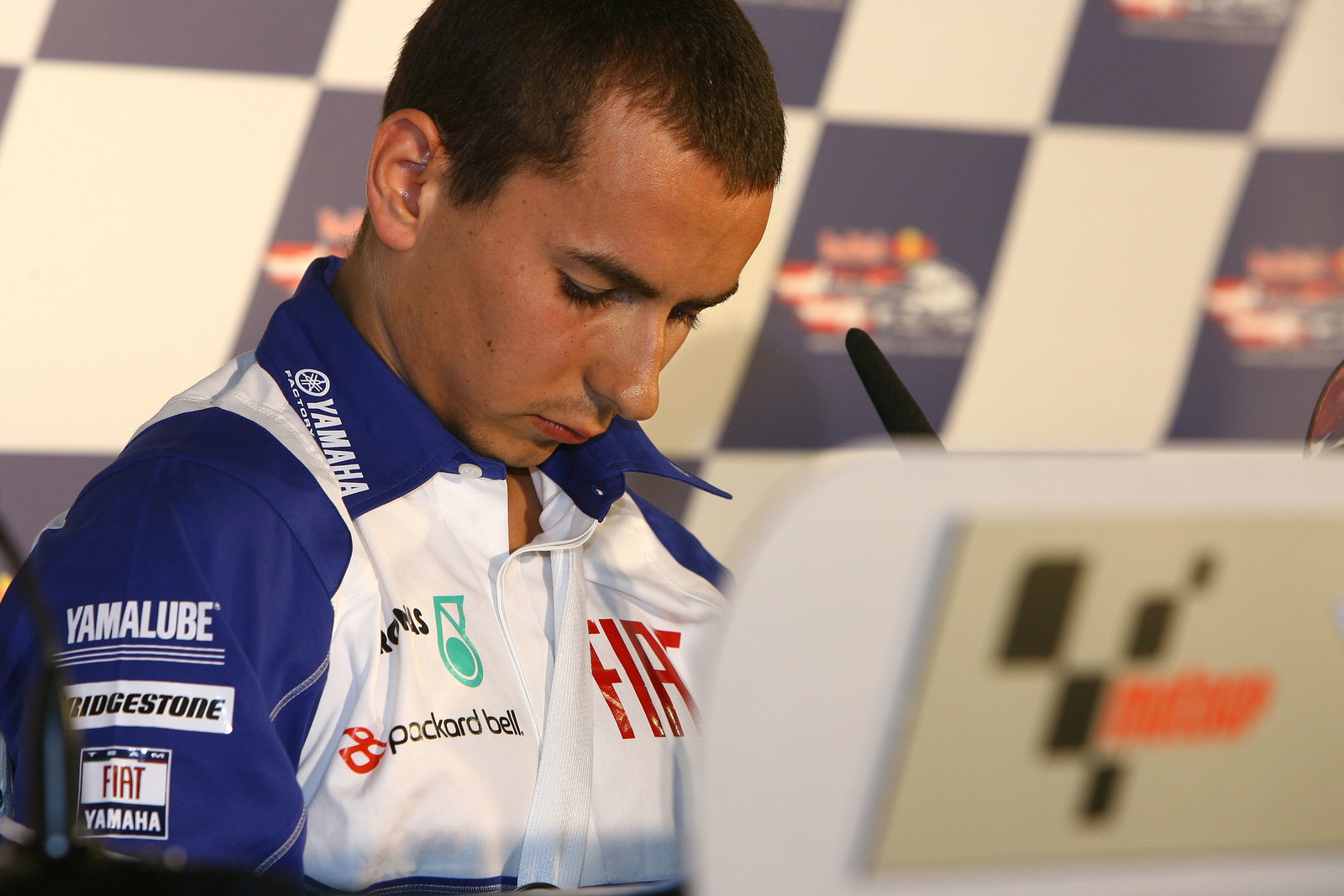 Injured Lorenzo, U.S. MotoGP 2009