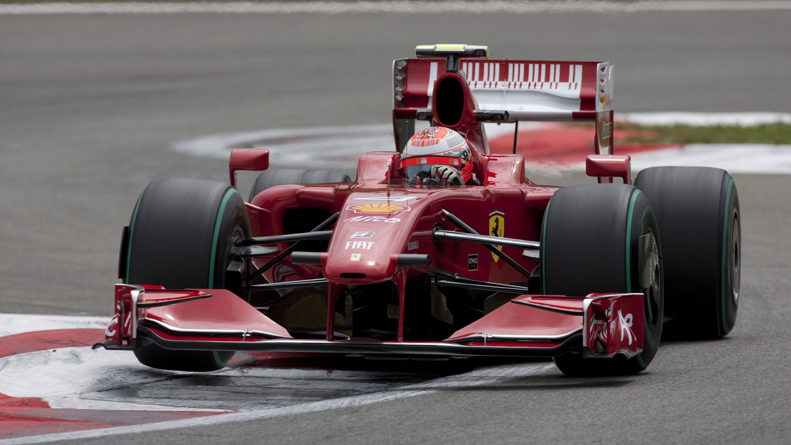 Kimi Raikkonen (FIN) Ferrari F60, German F1 Grand Prix, Nurburgring, 10-12th, July 2009