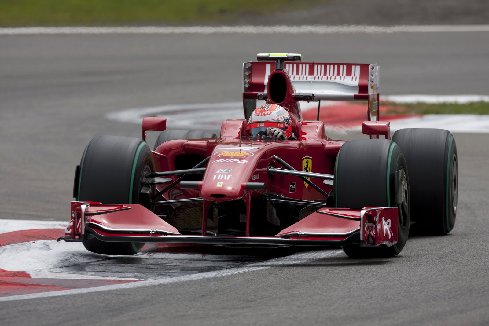 Kimi Raikkonen (FIN) Ferrari F60, German F1 Grand Prix, Nurburgring, 10-12th, July 2009