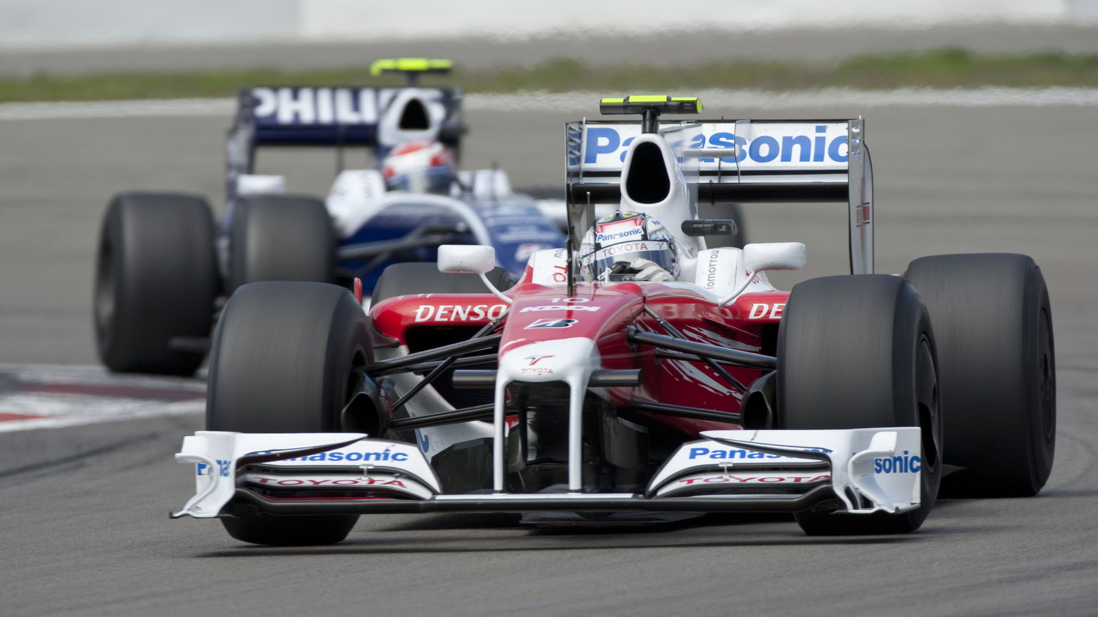 Jarno Trulli (ITA) Toyota TF109, German F1 Grand Prix, Nurburgring, 10-12th, July 2009