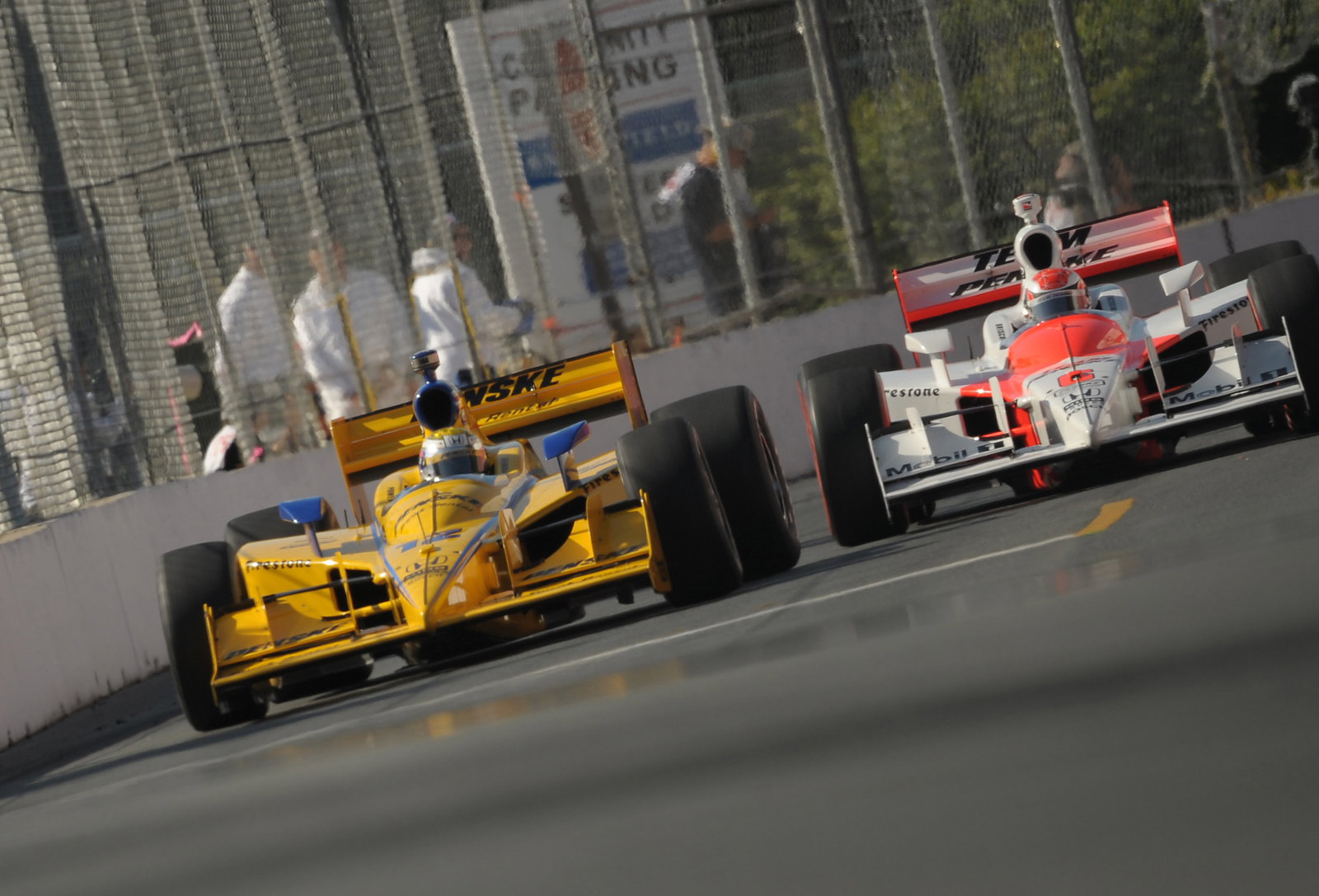 Indy Racing League.10-12 July 2009. Honda Indy Toronto. Toronto, Ontarios, Canada.Will Power and Ry