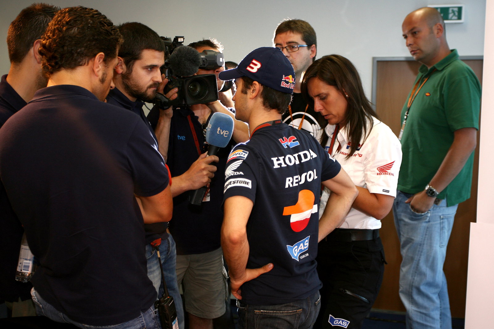 Pedrosa, Press, German MotoGP 2009