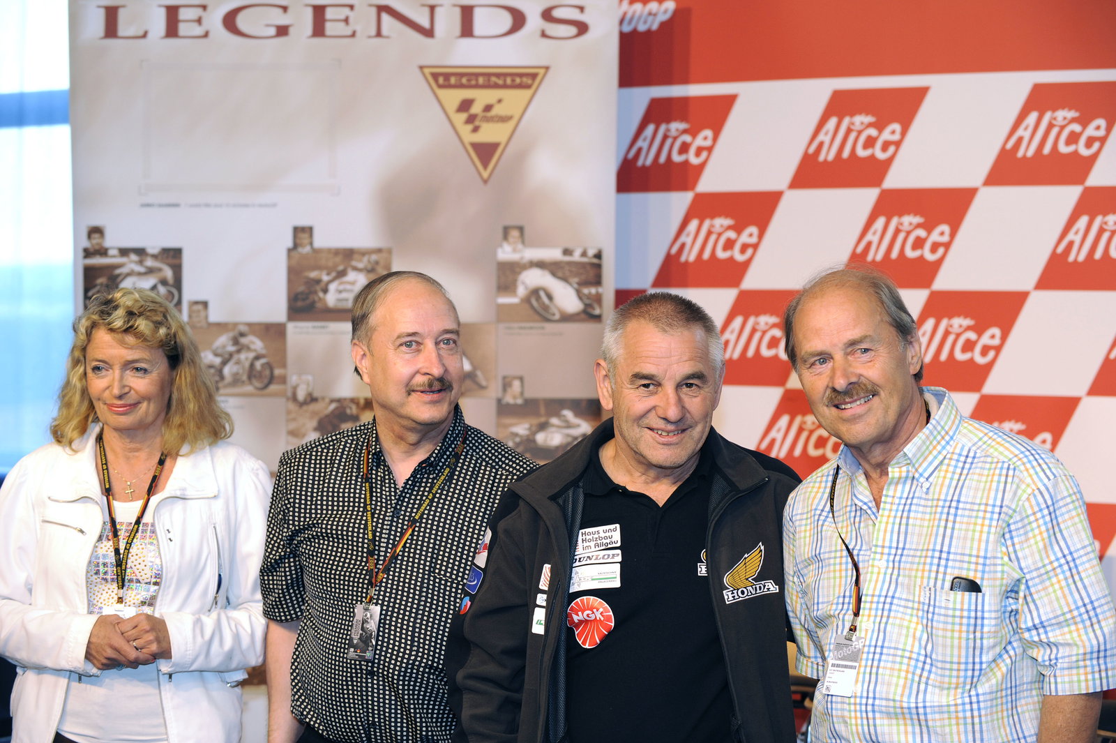 Soili Saarinen, Saarinen, Toni Mang, Saarinen, German MotoGP 2009