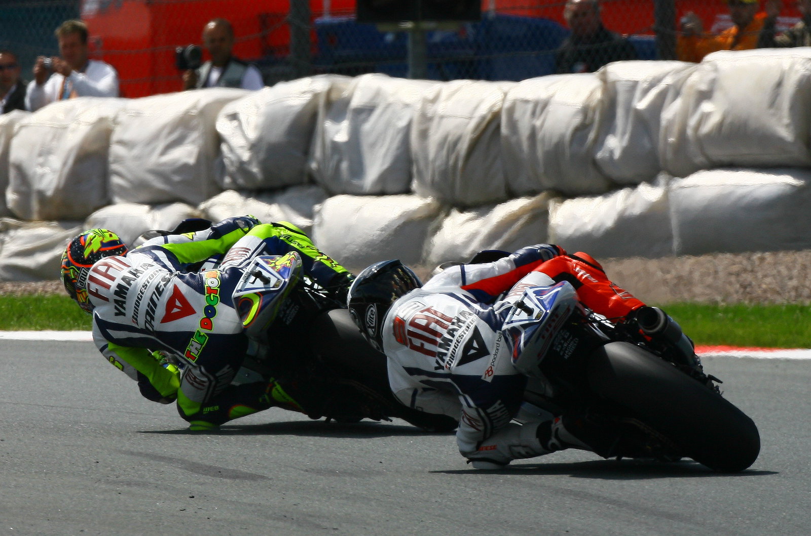 Rossi and Lorenzo, German MotoGP 2009