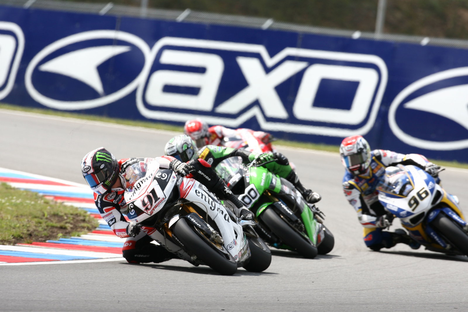 Haslam, Czech WSBK Race 1 2009