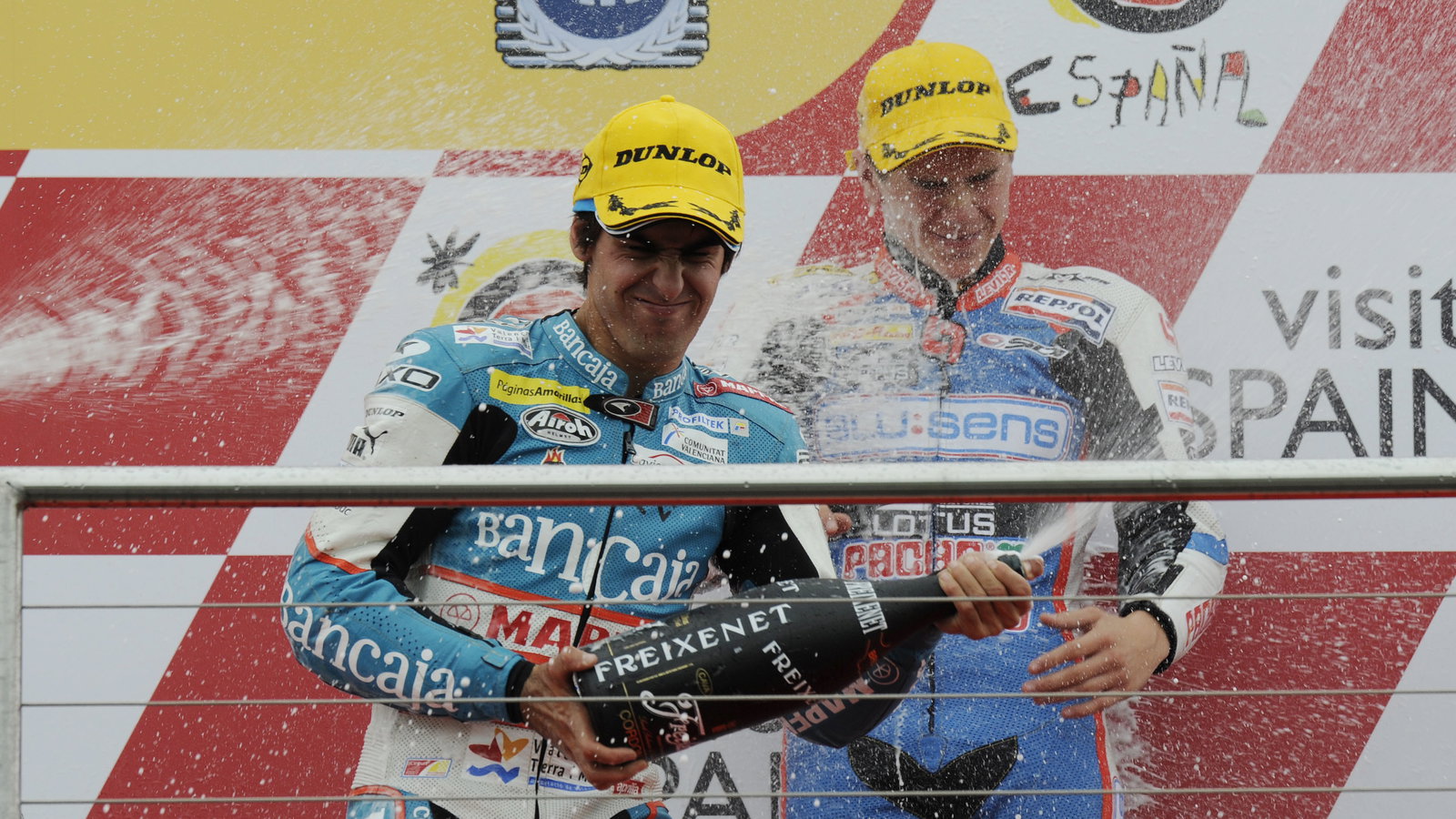 Simon and Redding, British 125GP Race 2009