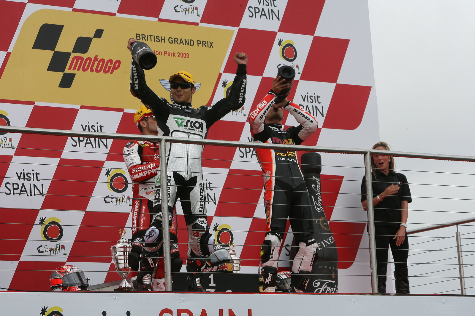 Aoyama, British 250GP Race 2009