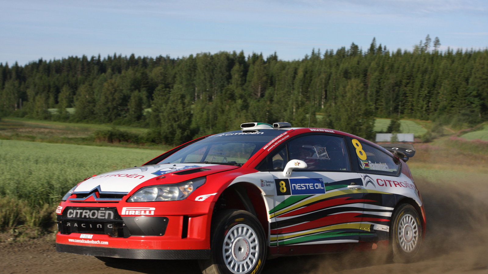 Conrad Rautenbach (ZW) Daniel Barritt (GB), Citroën C4 WRC, Citroen Junior Team