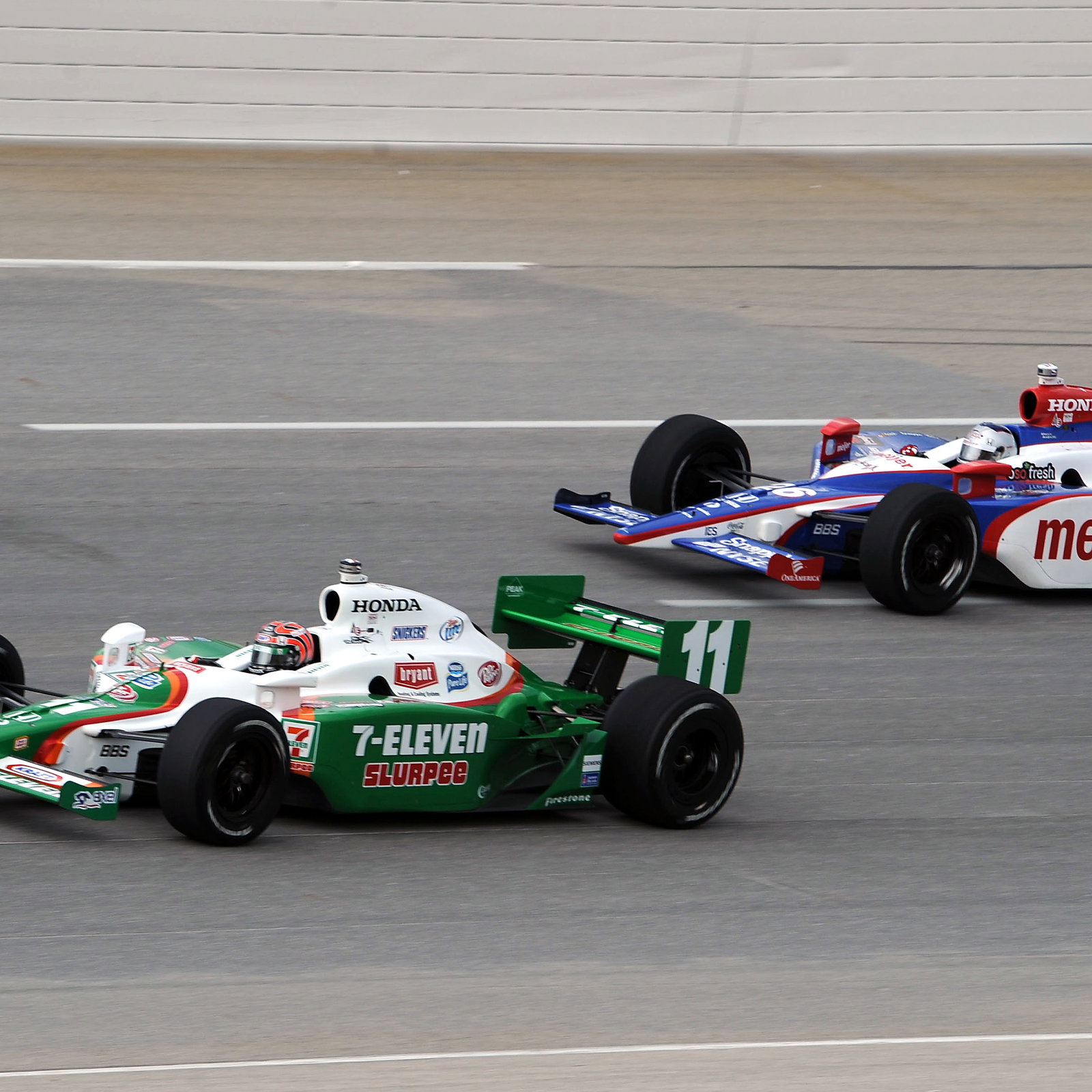 Indy Racing League. July 31-Aug. !, 2009.Kentucky Speedway. Sparta, Ky. USA. Tony Kanaan and Marco