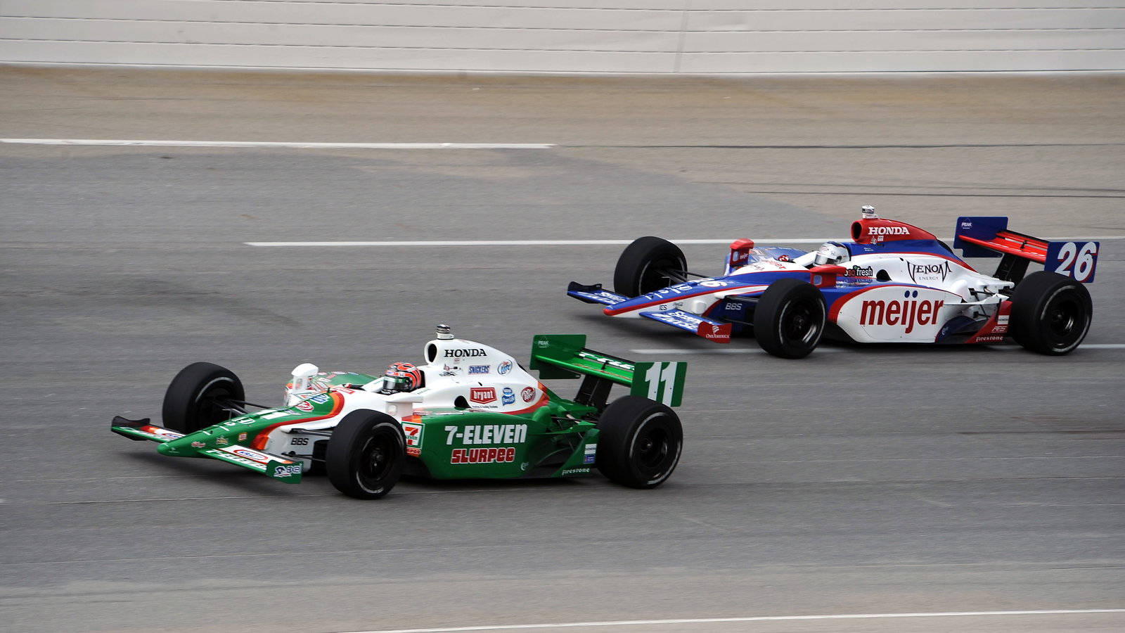 Indy Racing League. July 31-Aug. !, 2009.Kentucky Speedway. Sparta, Ky. USA. Tony Kanaan and Marco