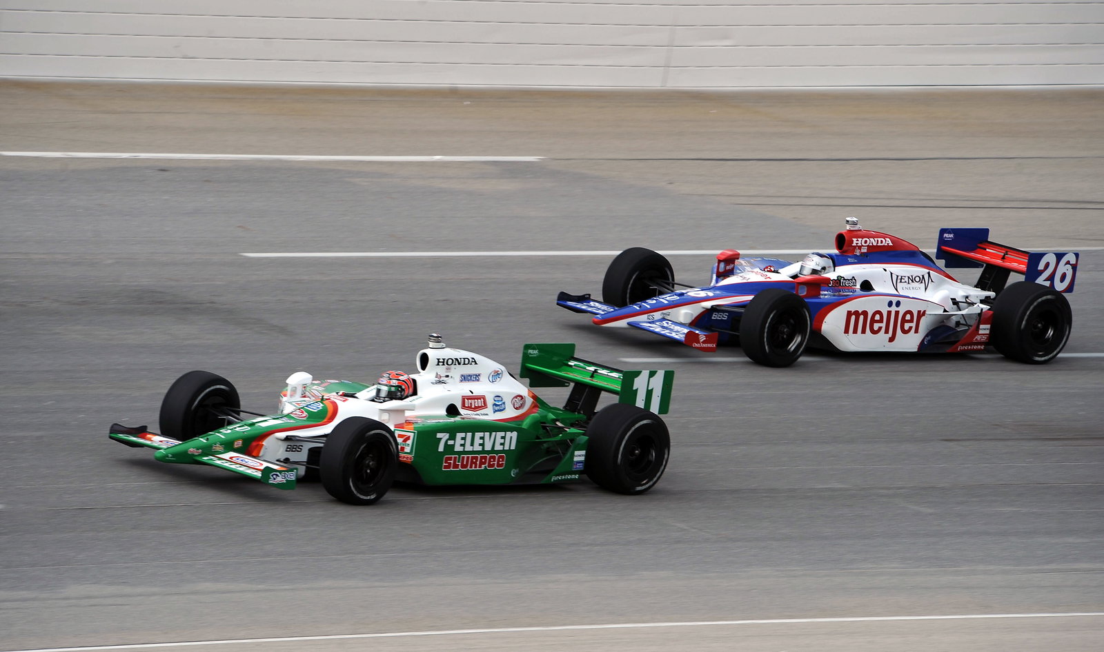 Indy Racing League. July 31-Aug. !, 2009.Kentucky Speedway. Sparta, Ky. USA. Tony Kanaan and Marco