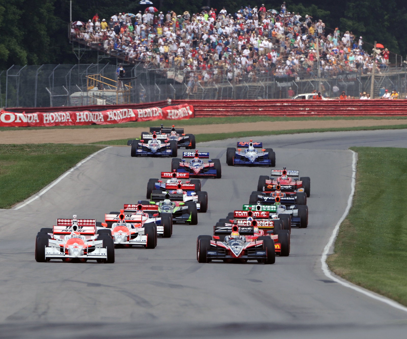 Indy Racing League. 7-9 August 2009. Honda Indy 200. Mid Ohio Sports Car Course. Lexington, Ohio.