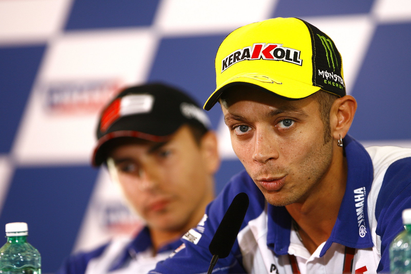 Lorenzo and Rossi, San Marino MotoGP 2009