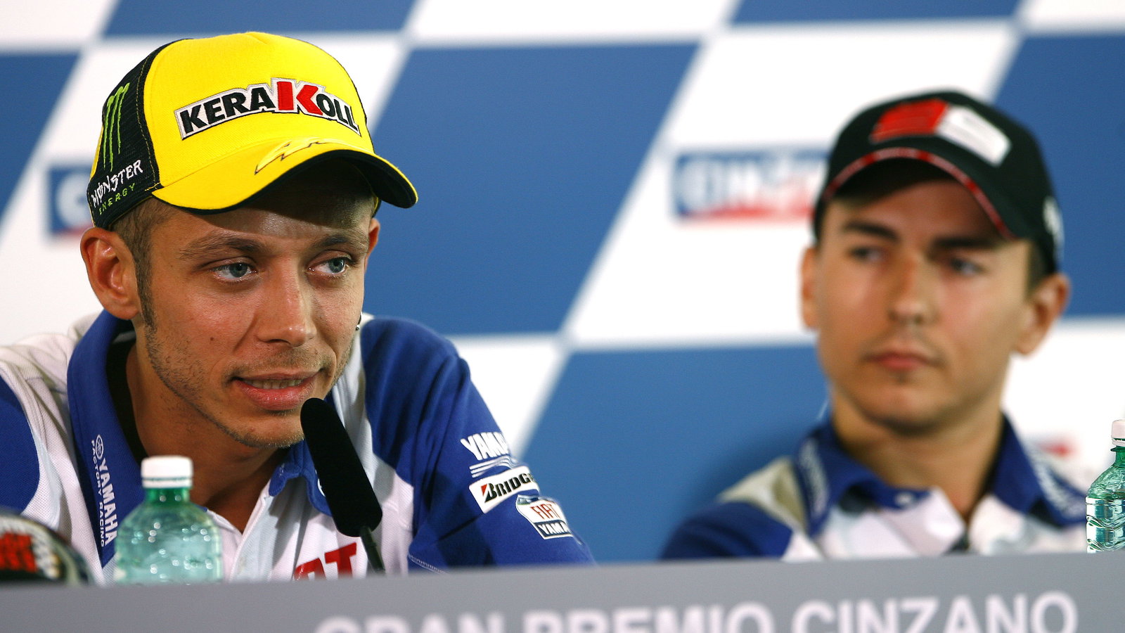 Rossi and Lorenzo, San Marino MotoGP 2009