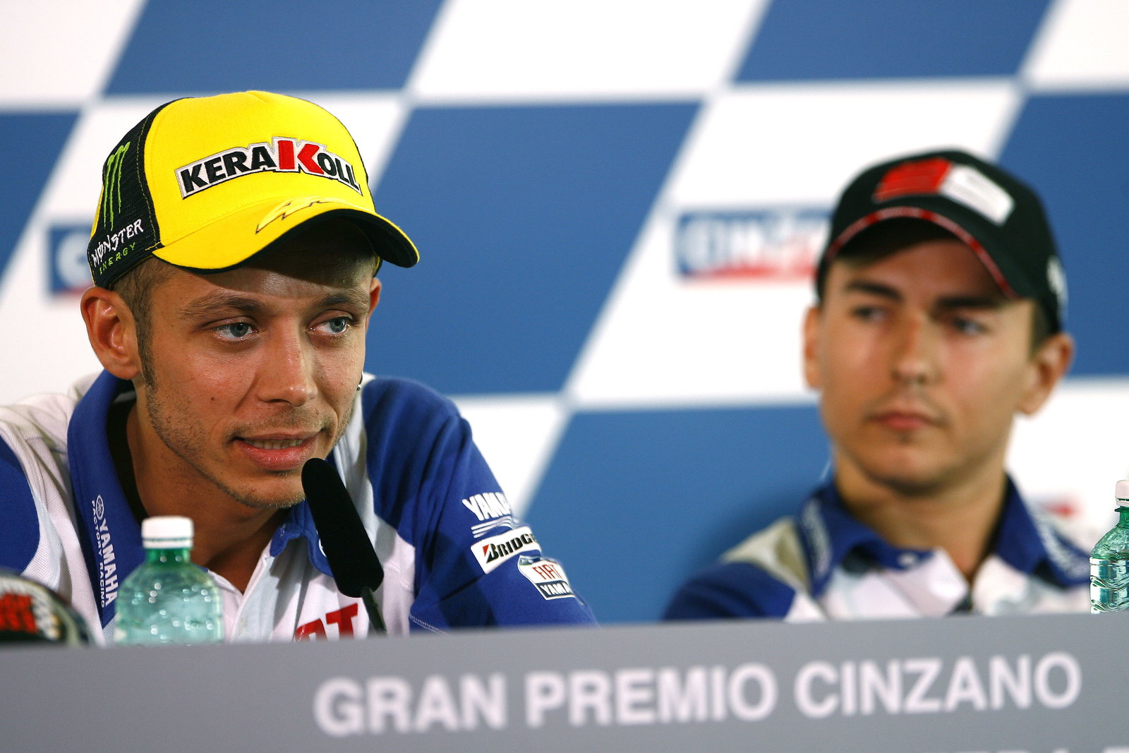 Rossi and Lorenzo, San Marino MotoGP 2009