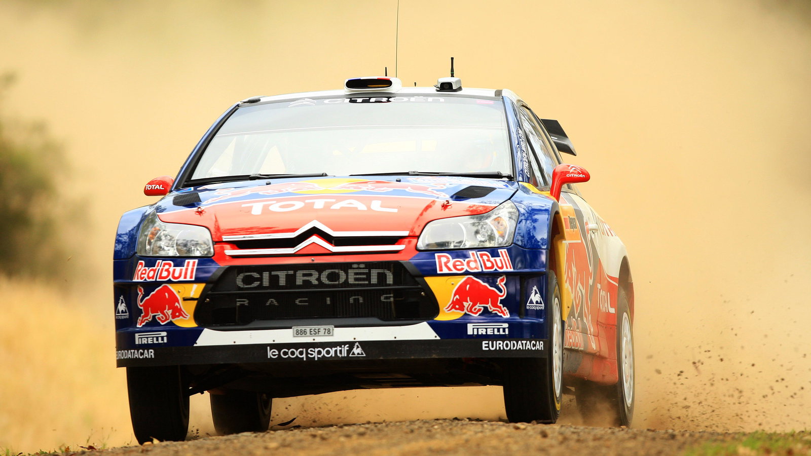 Sebastien Loeb (Fra) Daniel Elena (Fra) Citroen Total WRT CitroenC4Rd 10 WRCRepco Rally Aust