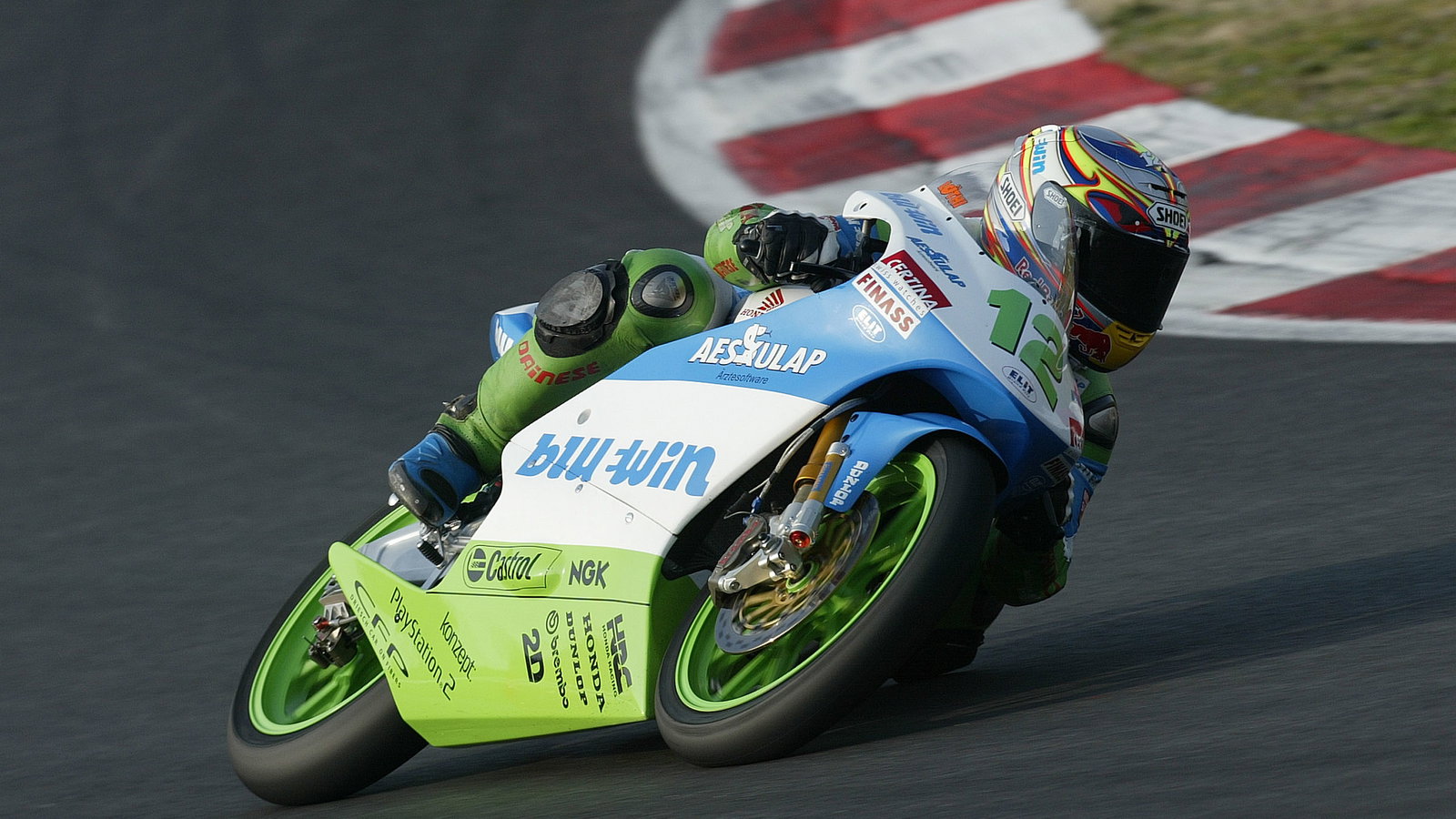 Luthi, Barcelona IRTA 125 tests, March 2005