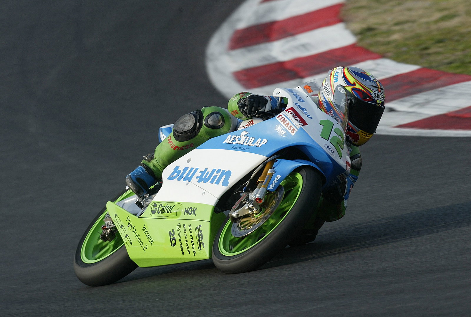 Luthi, Barcelona IRTA 125 tests, March 2005