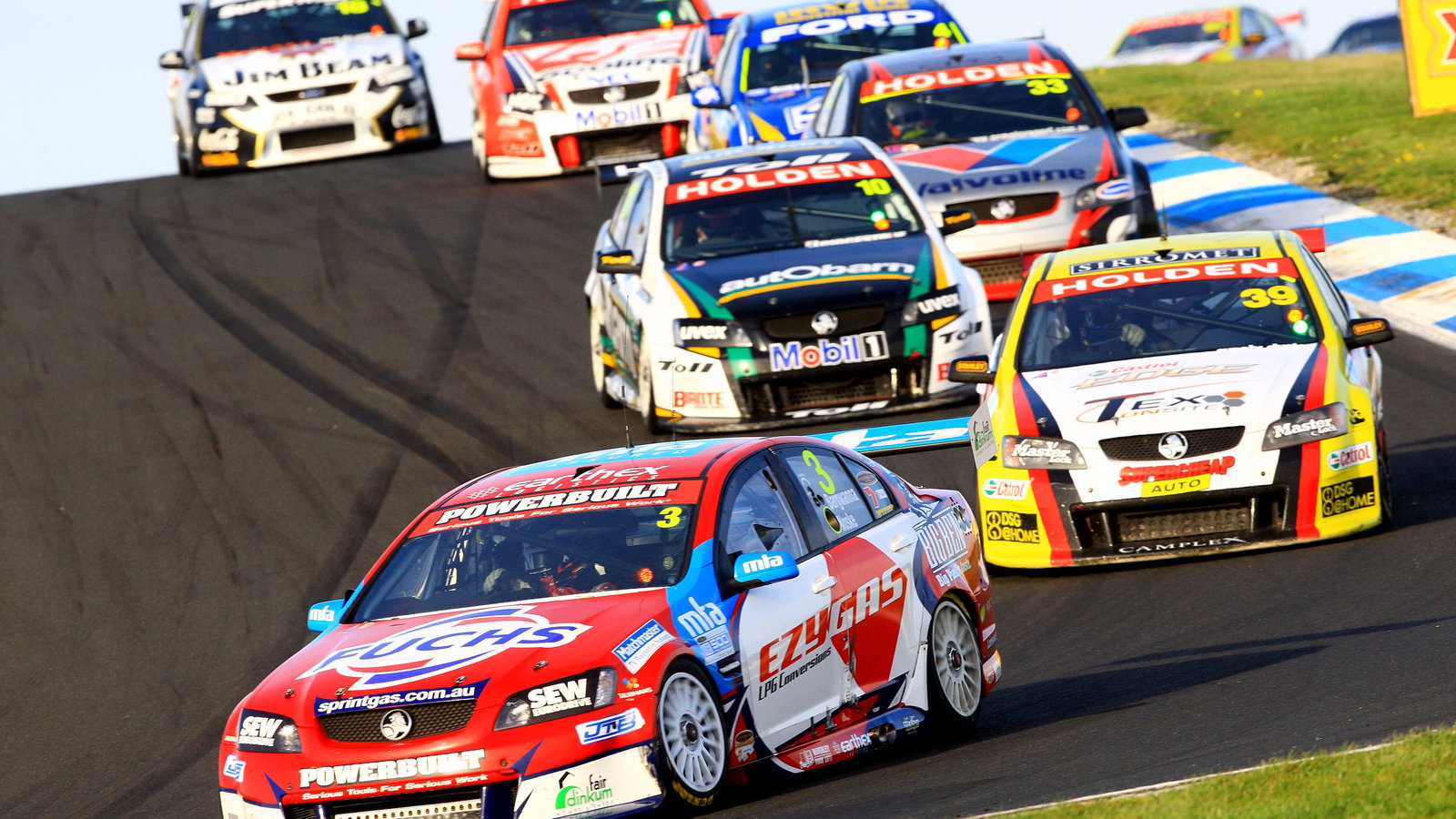 Jason Bargwanna, (Aus), Mark Noske (Aus) Sprint Gas Tasman Commodore Races 17 & 18 V8 Supercars