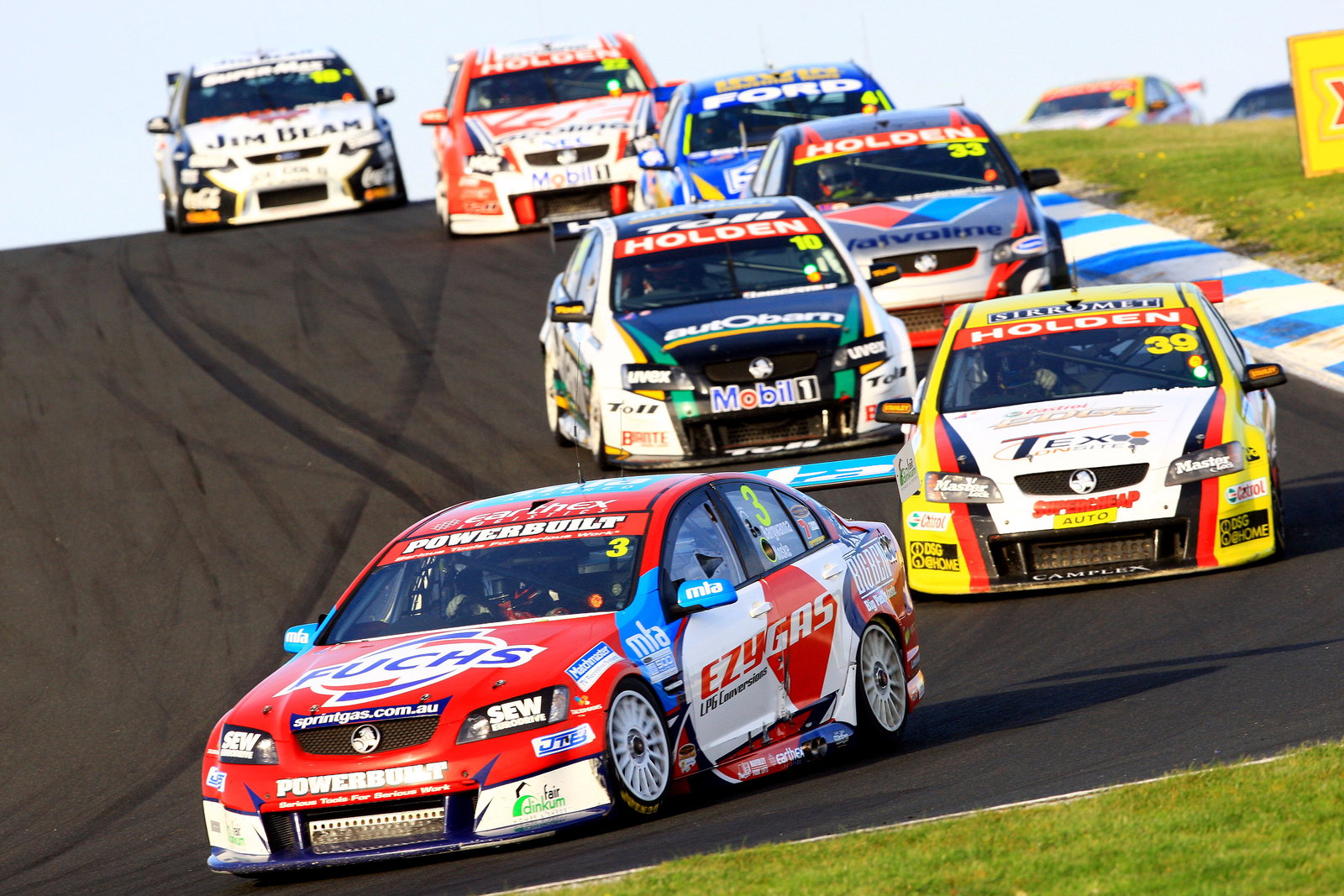 Jason Bargwanna, (Aus), Mark Noske (Aus) Sprint Gas Tasman Commodore Races 17 & 18 V8 Supercars