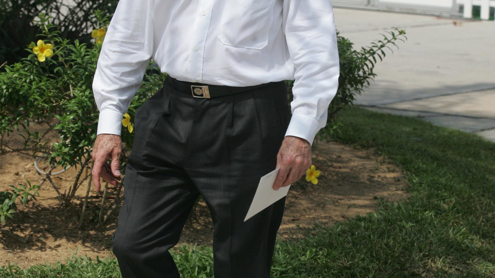 Bernie Ecclestone at the Malaysian Grand Prix
